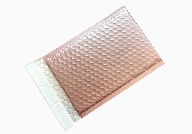 ProLine Matte Metallic Rose Gold Bubble Mailers 6x10 Inch Self Seal Padded Envelopes (25) - Image 4